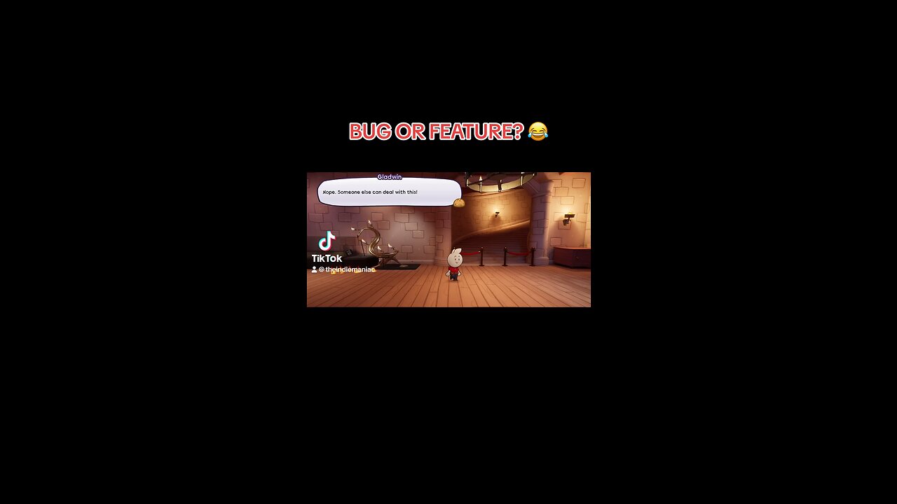 I SAY ITS A FEATURE 😂