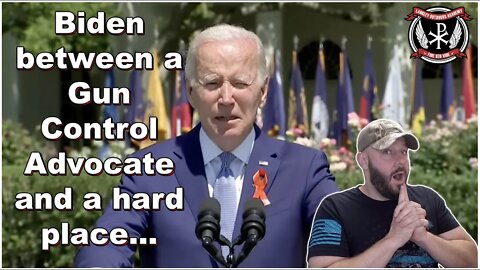 Biden heckled at Gun Control victory lap... BY A GUN CONTROL ADVOCATE... This is not a good look...