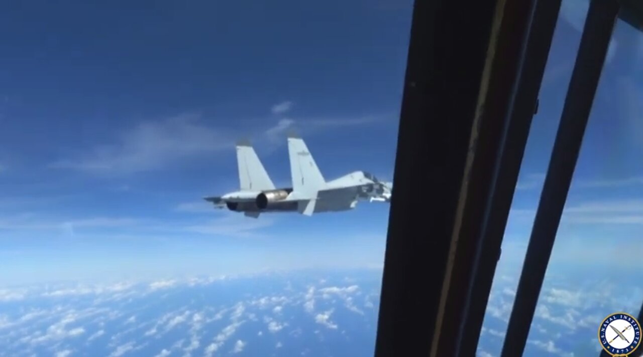 Chinese fighter jet performed "unsafe" maneuver during an intercept of a U.S. RC-135 aircraft