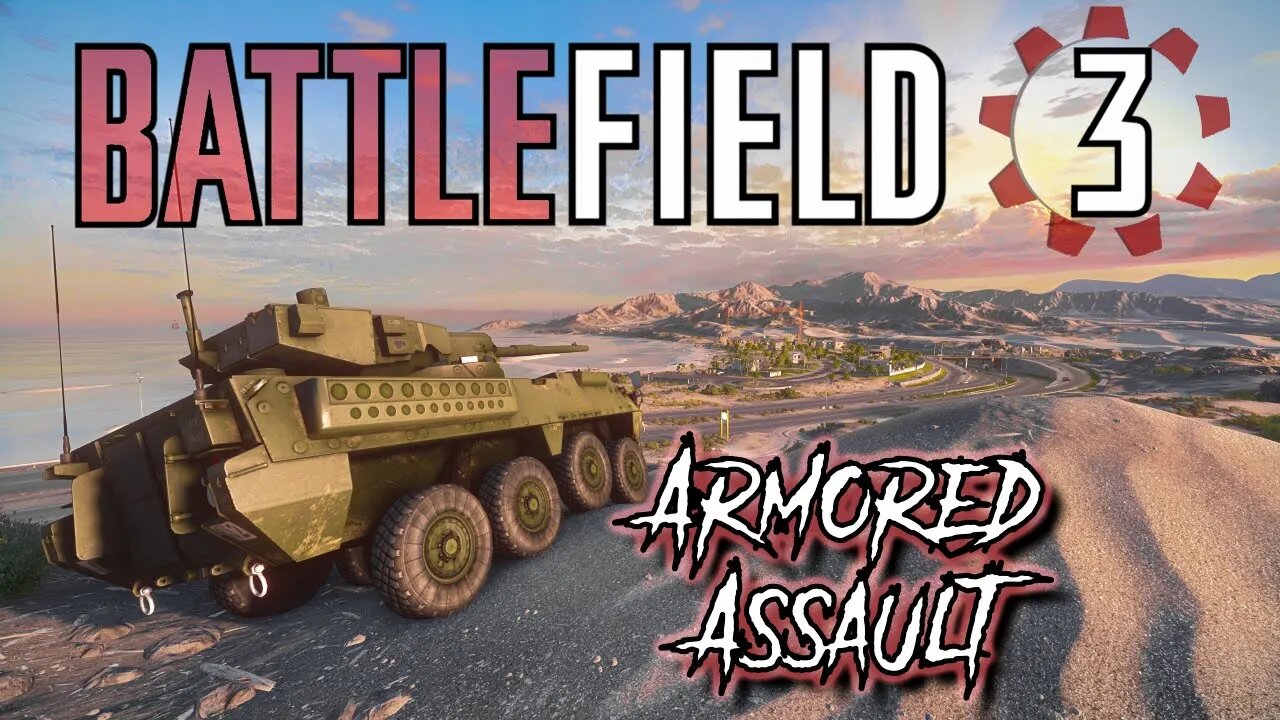 Armored Assault Tank Combat on Battlefield 3 's 5 Square Kilometer Map Bandar Desert