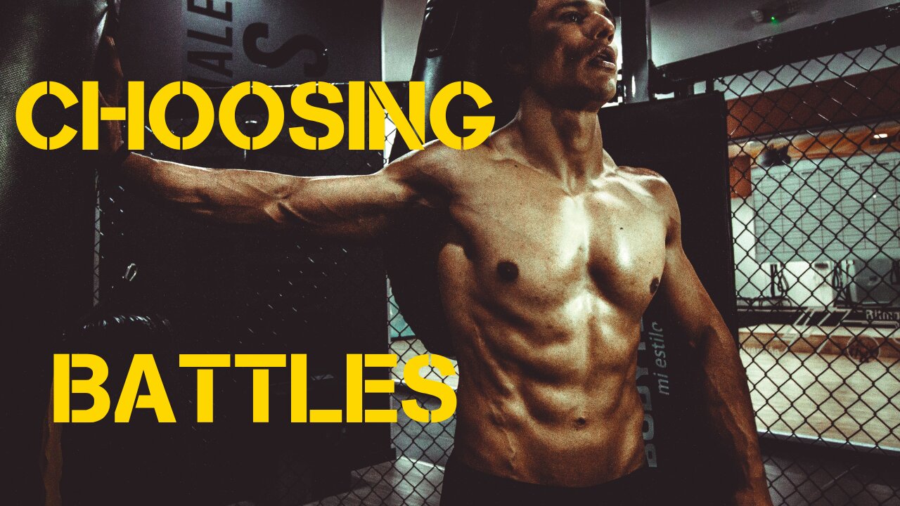 CHOOSING BATTLES - Jordan Peterson (Motivational Speech)