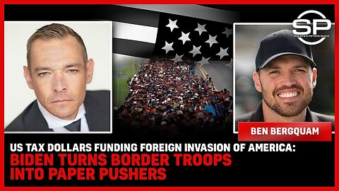 US Tax Dollars Funding Foreign Invasion Of America: Biden Turns Border Troops Into PAPER PUSHERS