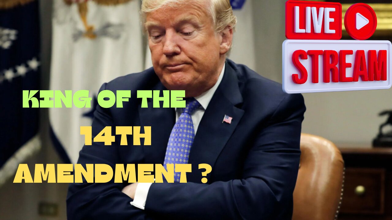 The 14th Amendment/Teflon Don a Dictator?