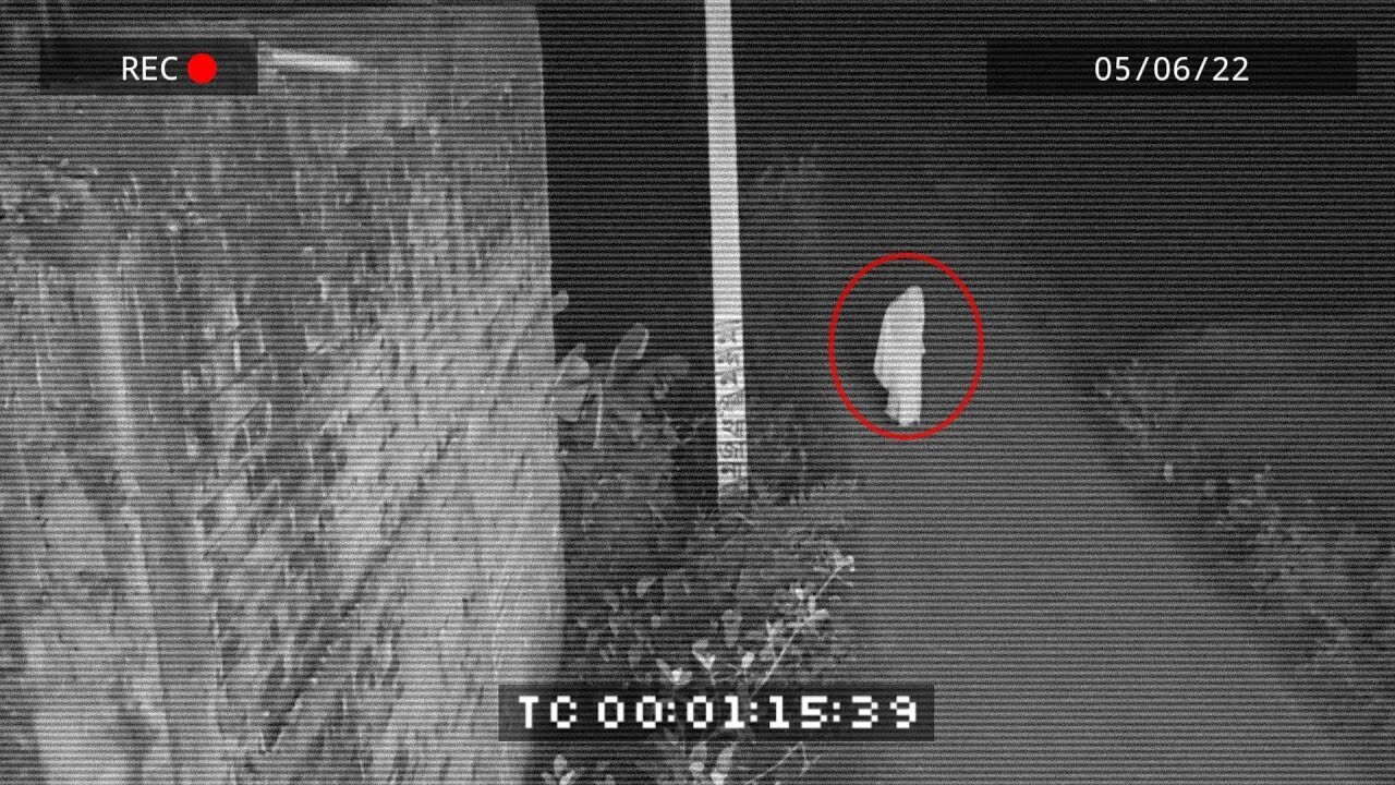 cctv footage horror moment | ghost caught on cctv camera | real ghost |