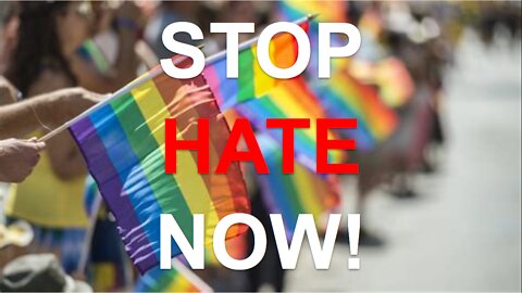Stop LGBTQUA...A...IP(silent P) Hate today!