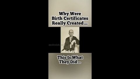 History of birth certificates