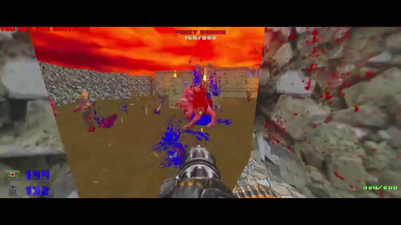 Brutal Doom - Ultimate Doom - E4M6 - Against Thee Wickedly