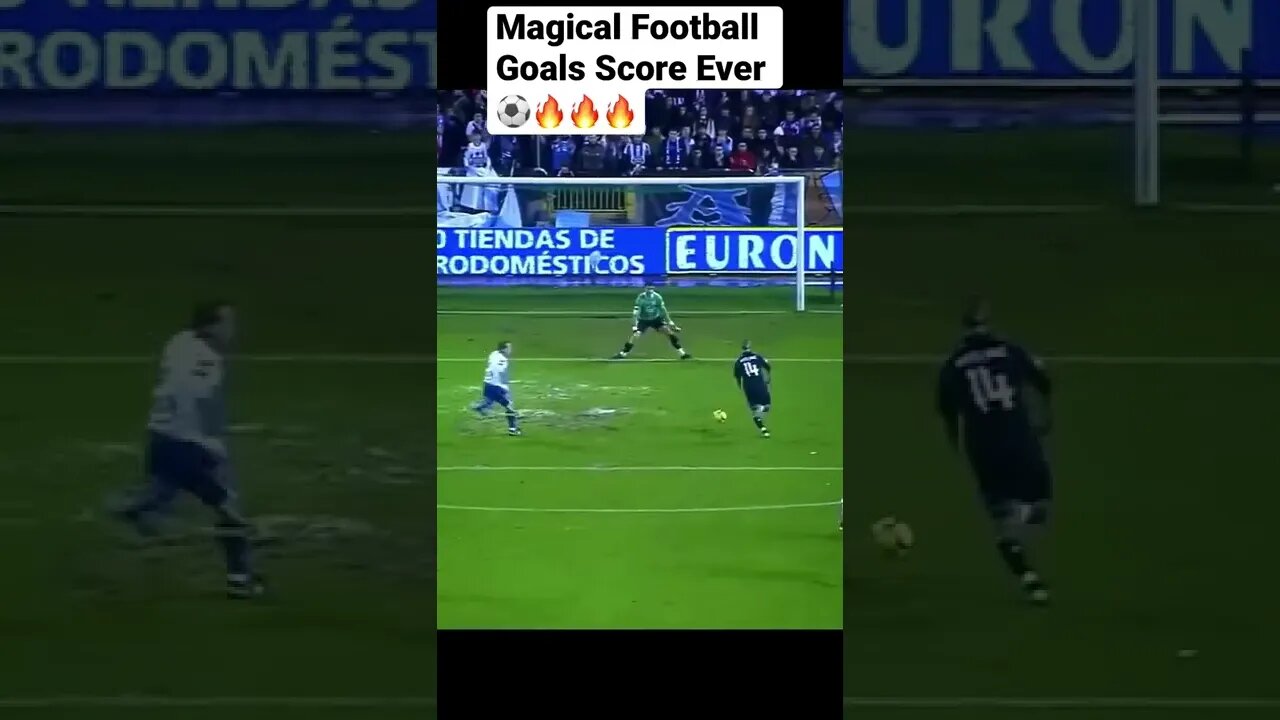 Magical Football Goals Score Ever ⚽️🔥🔥🔥#shorts #football