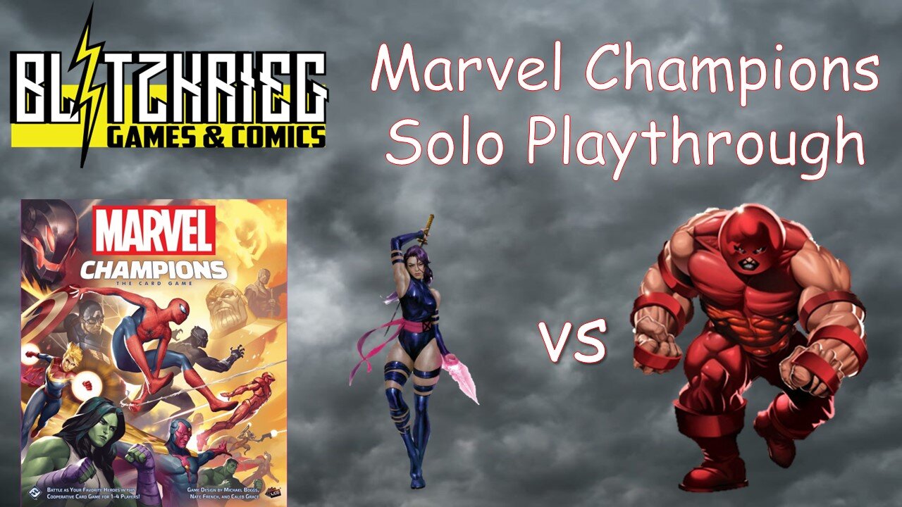 Psylocke vs Juggernaut Solo Playthrough