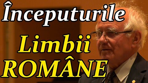 Acad. Prof. Dr. Gheorghe Chivu - Începuturile limbii române