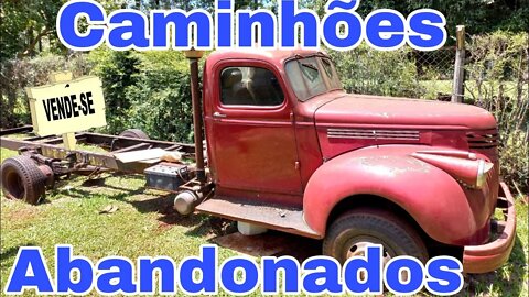 Ep.245 🚚 Caminhões Abandonados Repousando Brasil