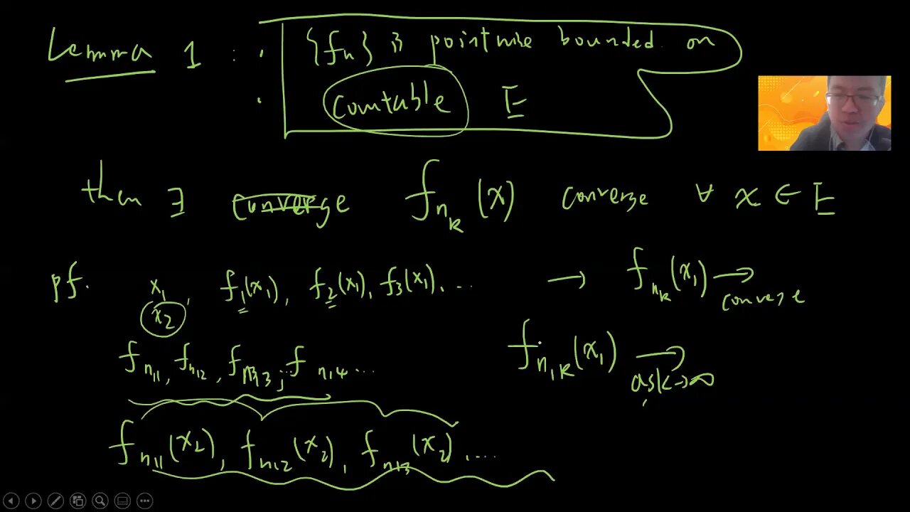 Prove Arzelà–Ascoli theorem step by step