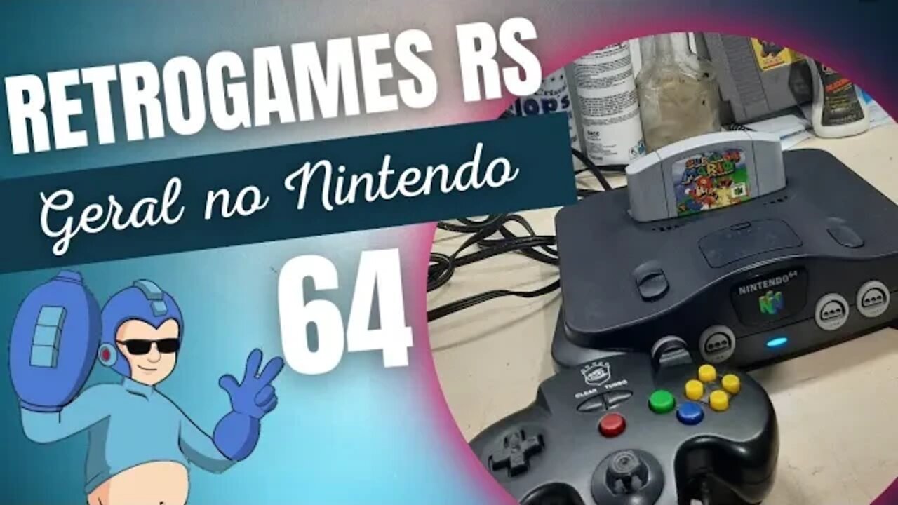 VAMOS DAR UM TRATO NO NINTENDO 64!!!