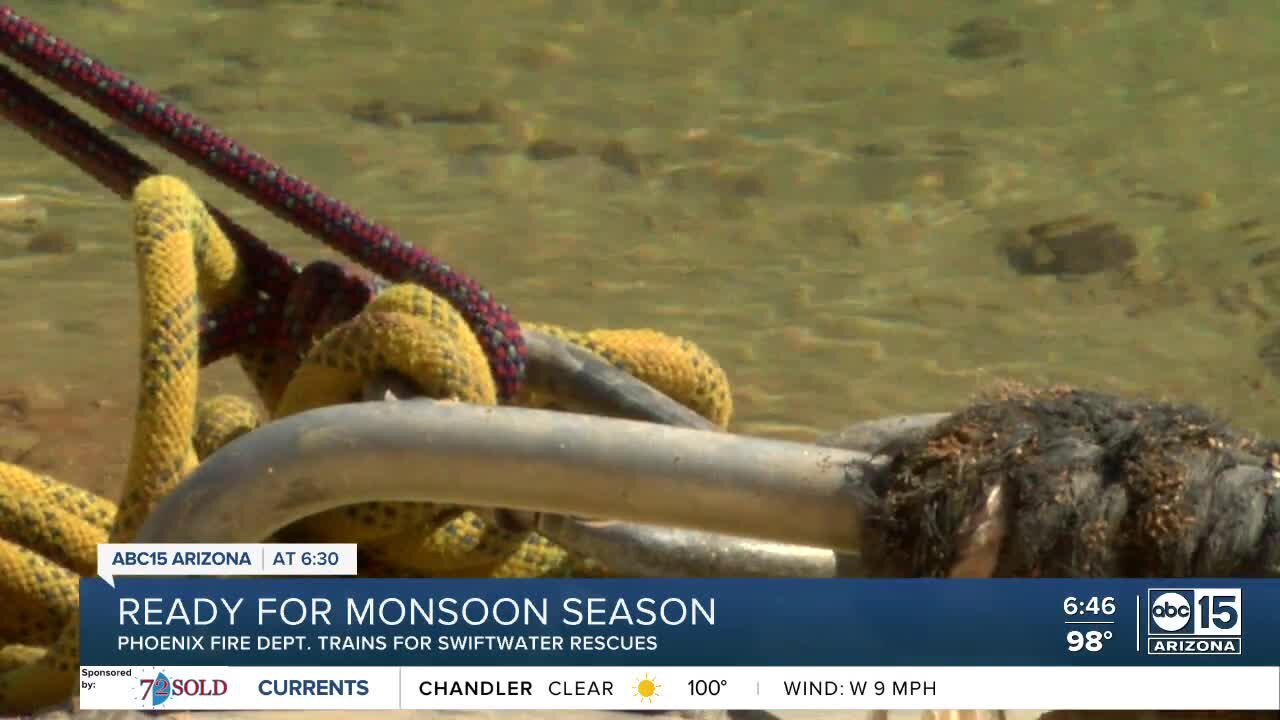 Phoenix firefighters gearing up for monsoon season