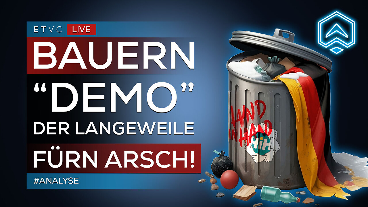 🟥 LIVE | BAUERN: Sie kamen, sie sahen niemanden, SIE FUHREN WIEDER... | #ANALYSE