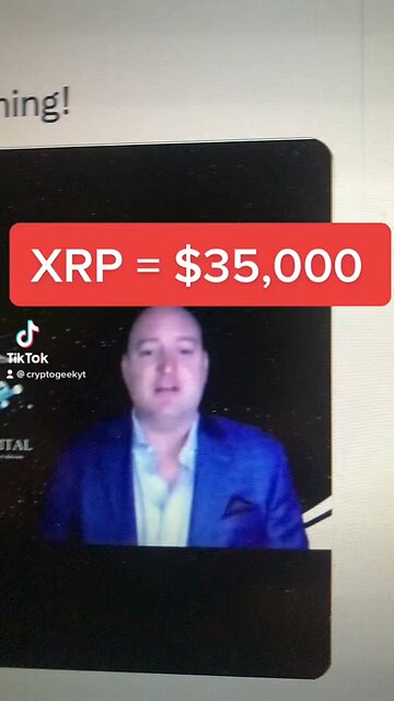 $35,000 PER XRP! - RIPPLE XRP