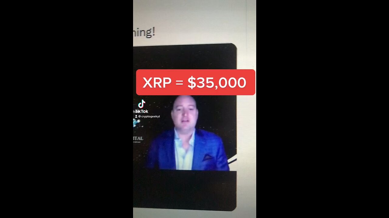 $35,000 PER XRP! - RIPPLE XRP