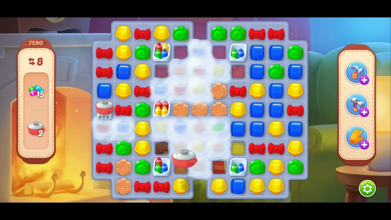 Playrix Homescapes Gameplay Walkthrough Level 7590