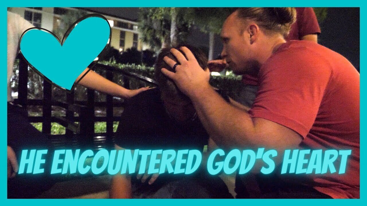 He encountered God's heart through us!