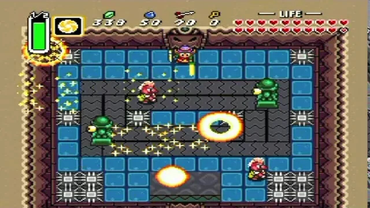 The Legend Of Zelda: A Link To The Past Walkthrough Part 28: Ganon's Tower Portion