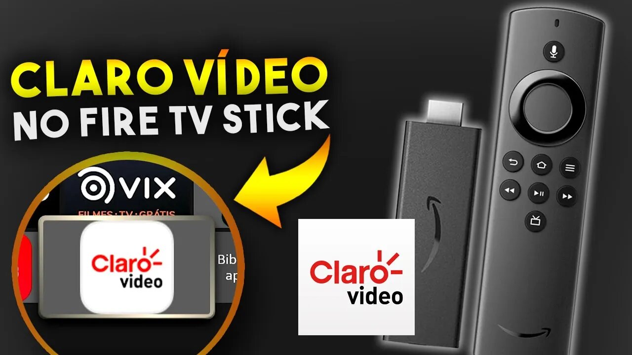 Como BAIXAR e INSTALAR Claro Vídeo no FIRE TV STICK da AMAZON