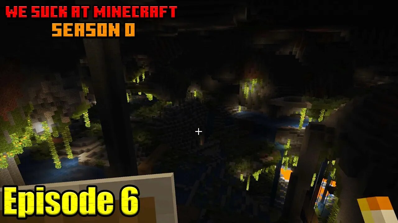 Bigger Better Cave Part 1 | WeSuckAtMinecraft Season 0 Ep 6
