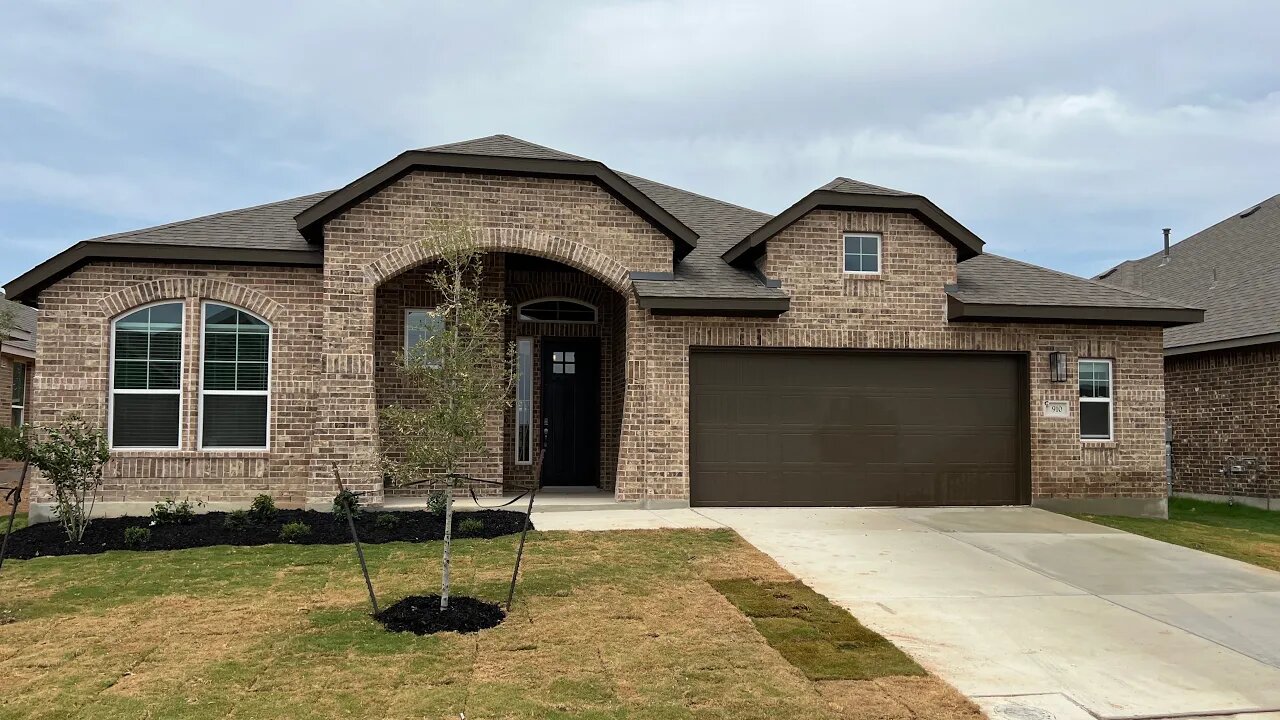 Chesmar Homes, Parker Plan, Wasser Ranch Subdivision, New Braunfels Tx