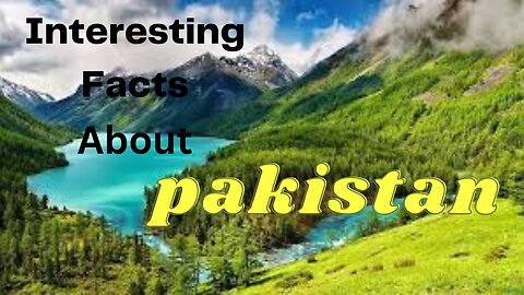 Amazing Affects About Pakistan