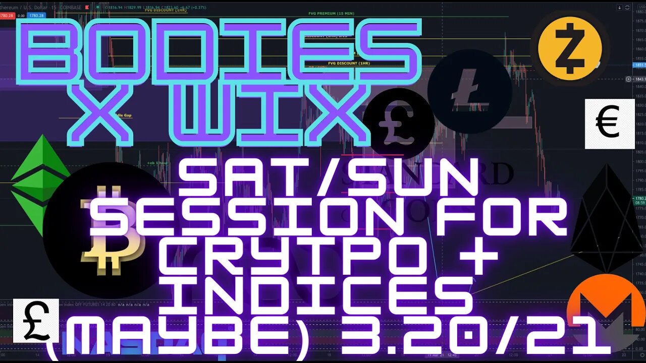 Late Sat Night/Early London Sunday #Crytpo Session - #BTC #ETH #ADA AND Possibly dome game Changers