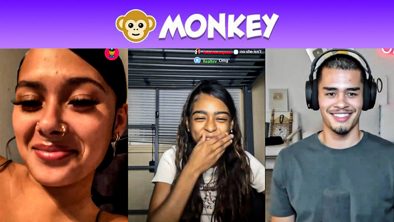 SNEAKO Rizzes Up Deaf Girl On Monkey!