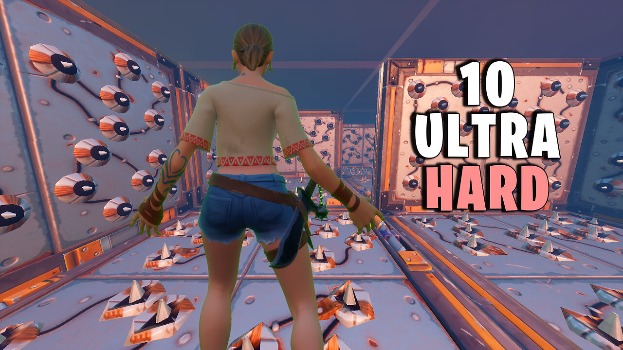 🤯10 Ultra Hard Levels⭐ Code: 3600-5598-1084 | FORTNITE PARKOUR & DEATHRUN