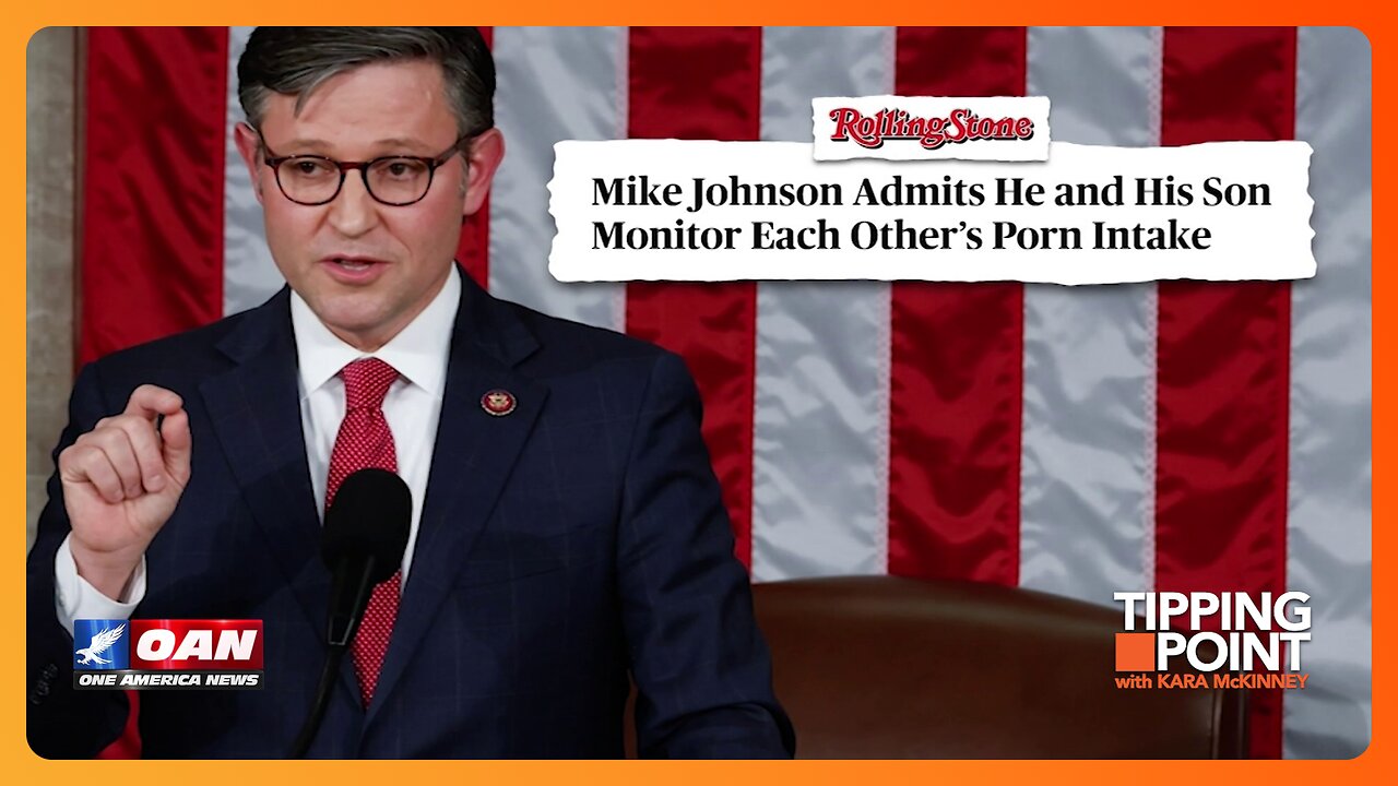 Speaker Johnson Exposed as Being a Good Dad in Bizarre Rolling Stone Hit Piece | TIPPING POINT 🟧