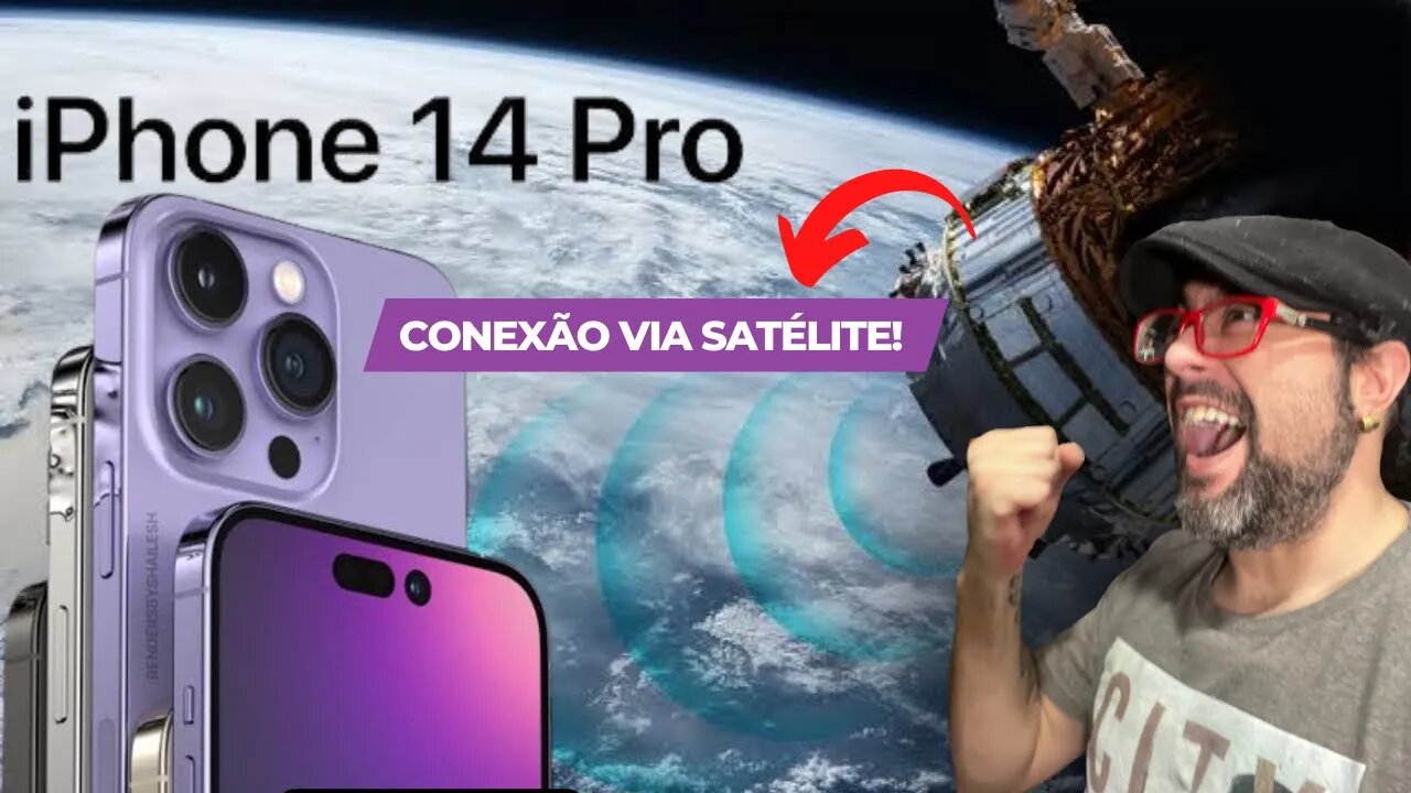 iPhone 14 da Apple com Starlink da SpaceX??