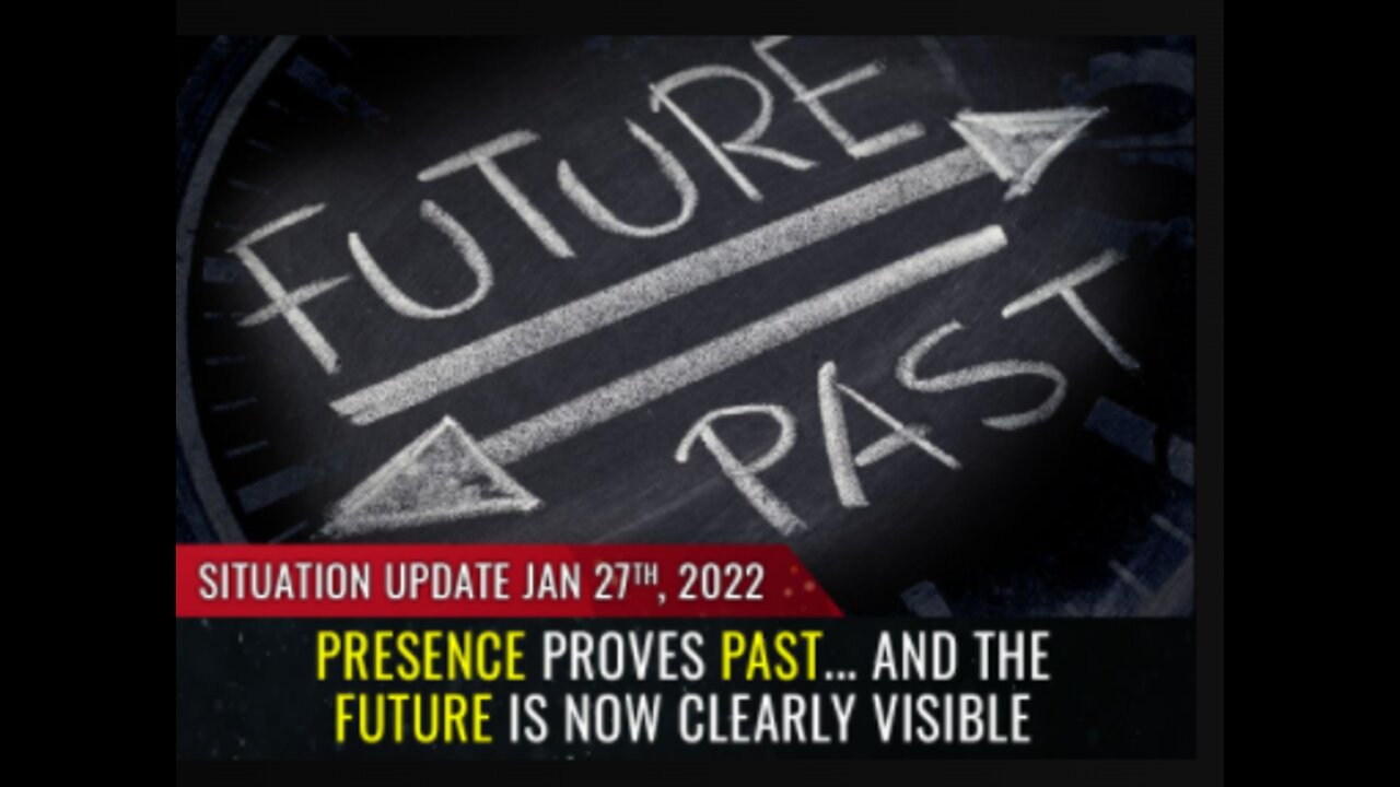 Present Proves Past... and the FUTURE is now clearly visible!!!