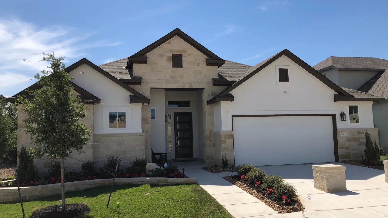 CHESMAR Homes Tour, Madera at Cibolo Canyons Subdivision, San Antonio Tx