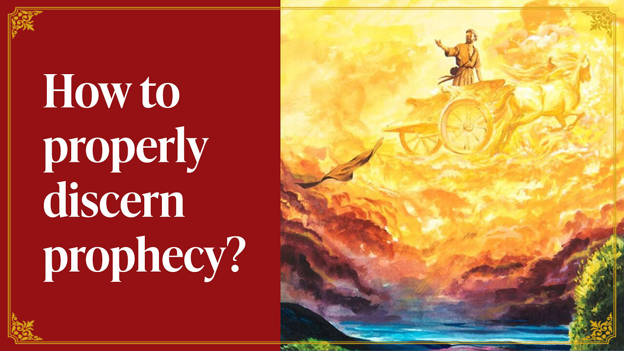 How to properly discern prophecy (even if it comes from a Saint)