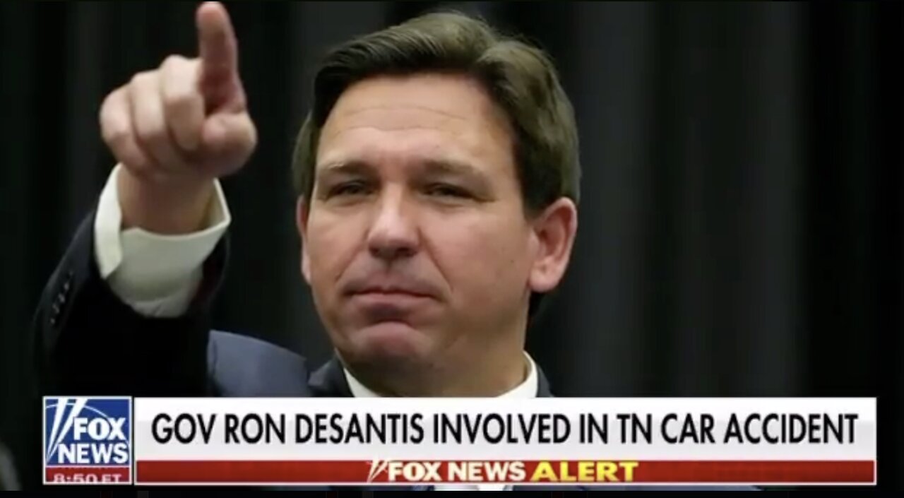 Ron DeSantis in Car Accident in Tennessee