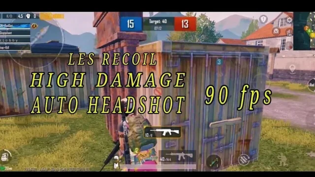 LESS RECOIL, HIGH DAMAGE, AUTO HEADSHOT | PUBG 2.0 GLOBAL