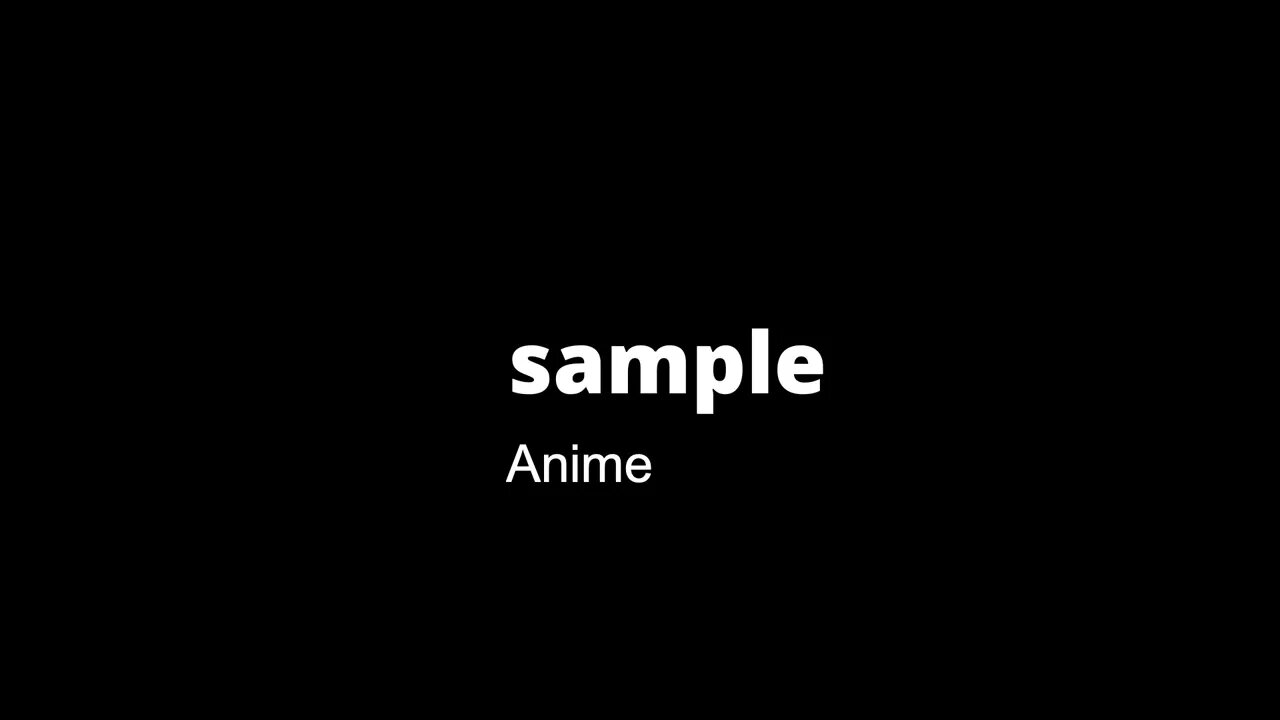 Anime Voice-Over Sample 01 || 08-08-2022 Sean Deilgat