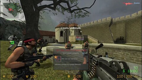 Counter Strike Source Piranesi Bots #1 Just Only Machine Gun