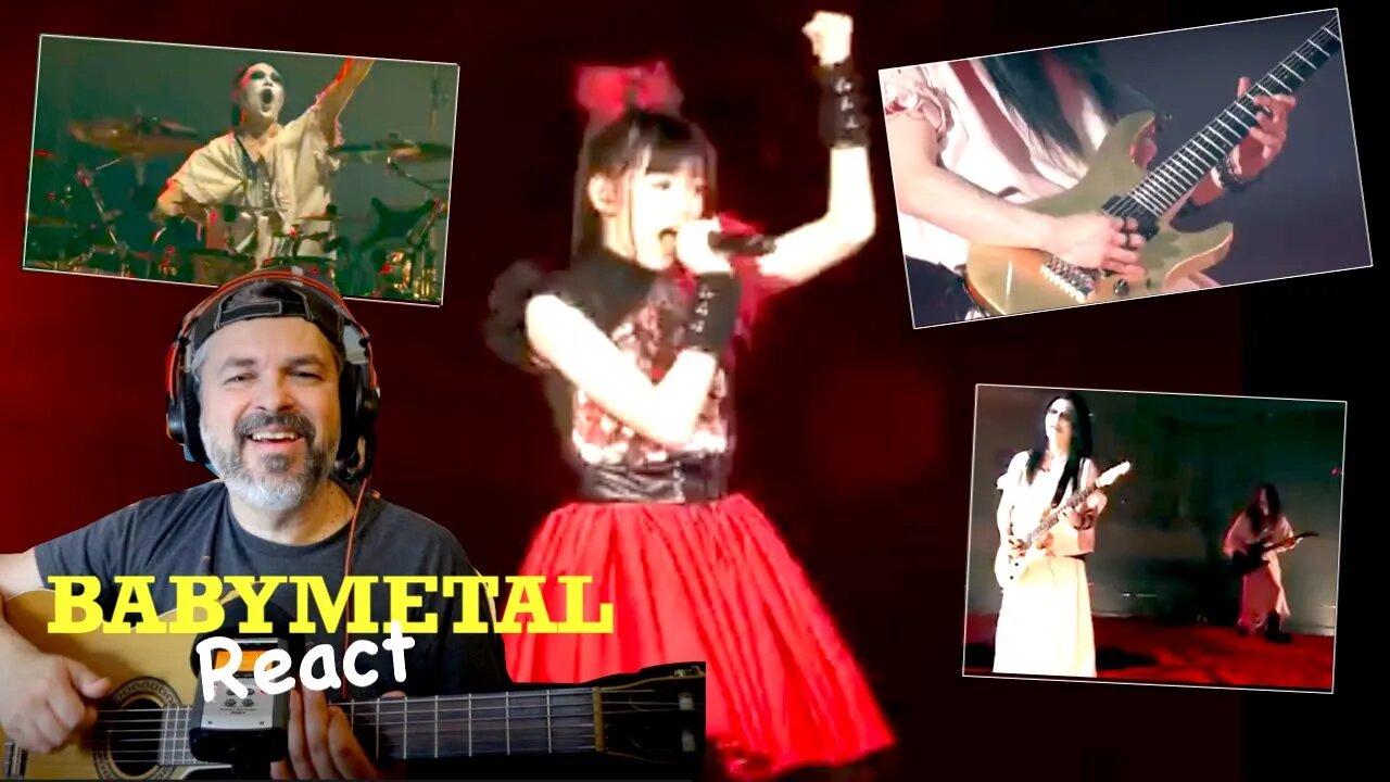 REACT | BABYMETAL - Rondo of Nightmare Live @ Budokan Black Night