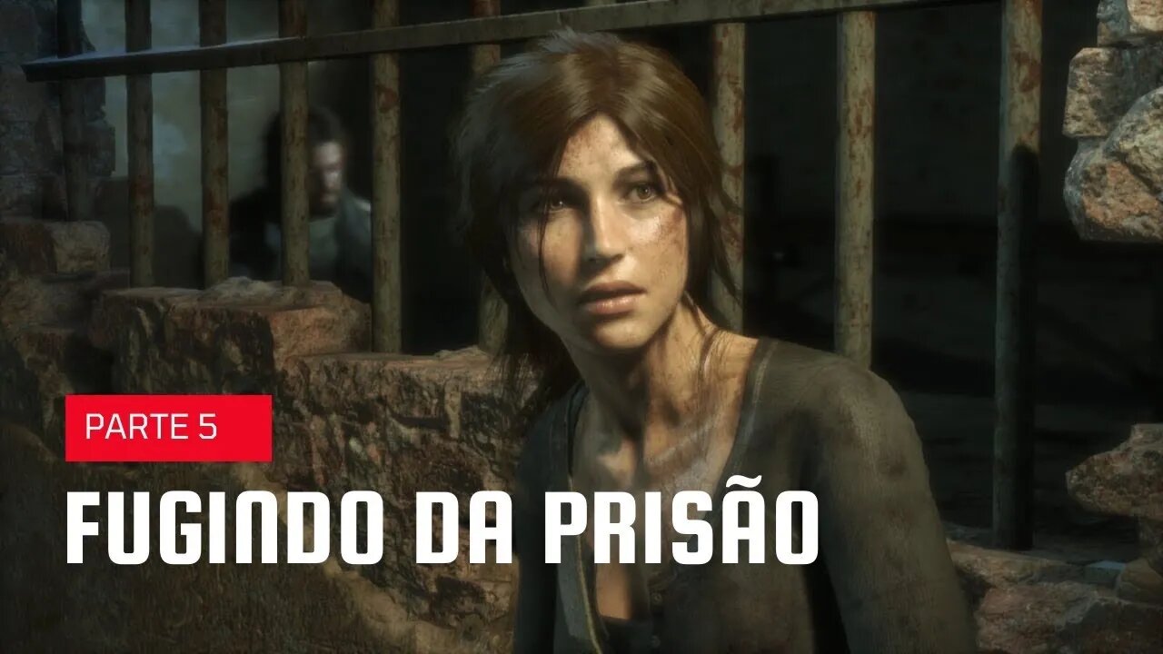 RISE OF THE TOMB RAIDER #05 - FUGINDO DA PRISÃO - XBOX ONE S PORTUGUÊS BR