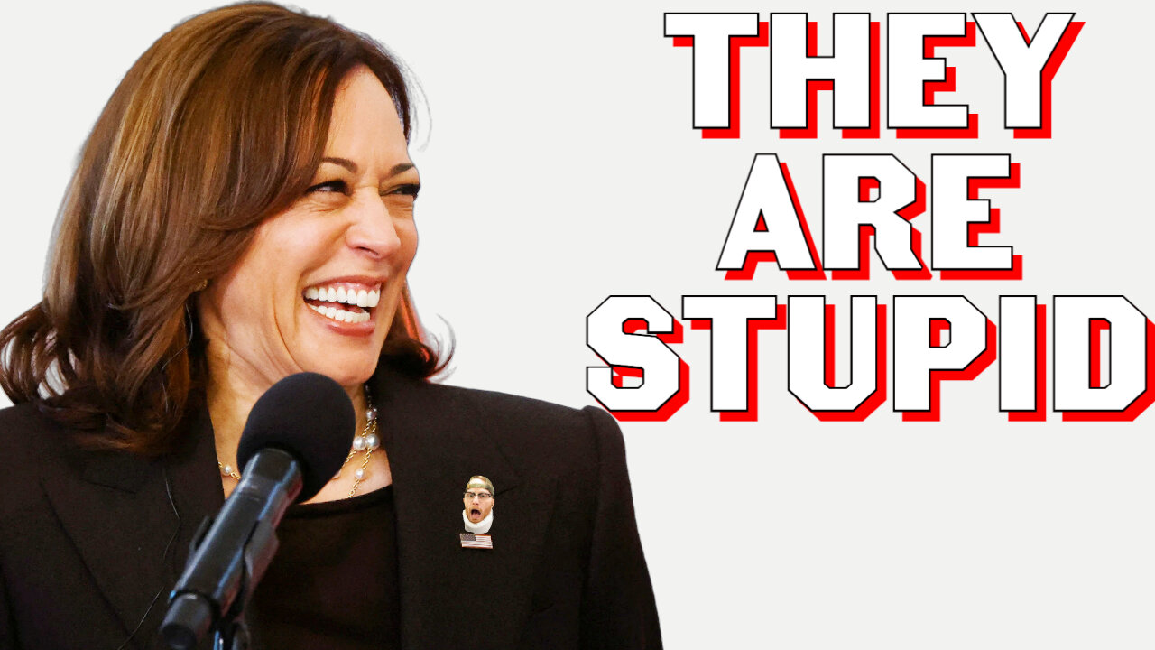 Kamala Harris CALLS 18-24-year-olds STUPID!