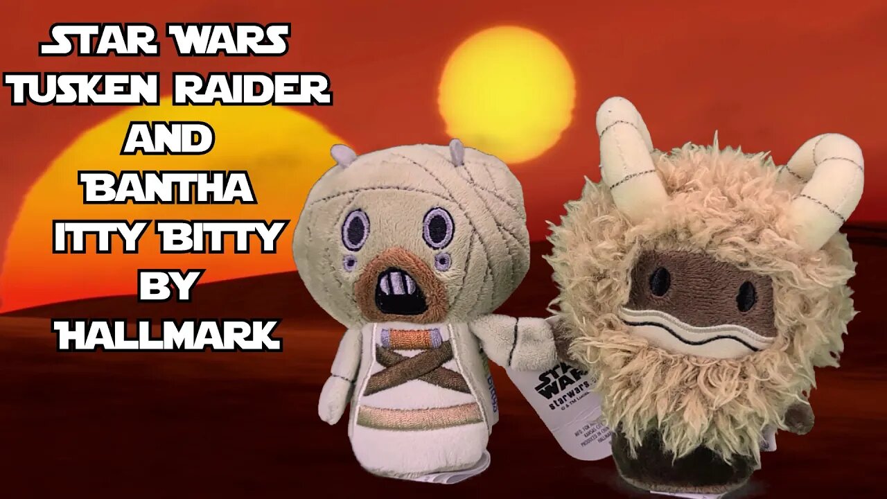 Star Wars Tusken Raider and Bantha Itty Bitty by Hallmark