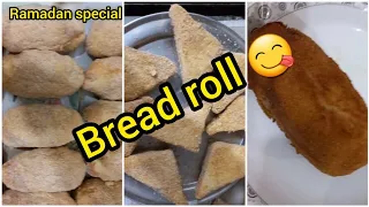 Aj bnaye bread roll aftari me | easy and quick potato and bread snacks | Ramadan Mubarak |