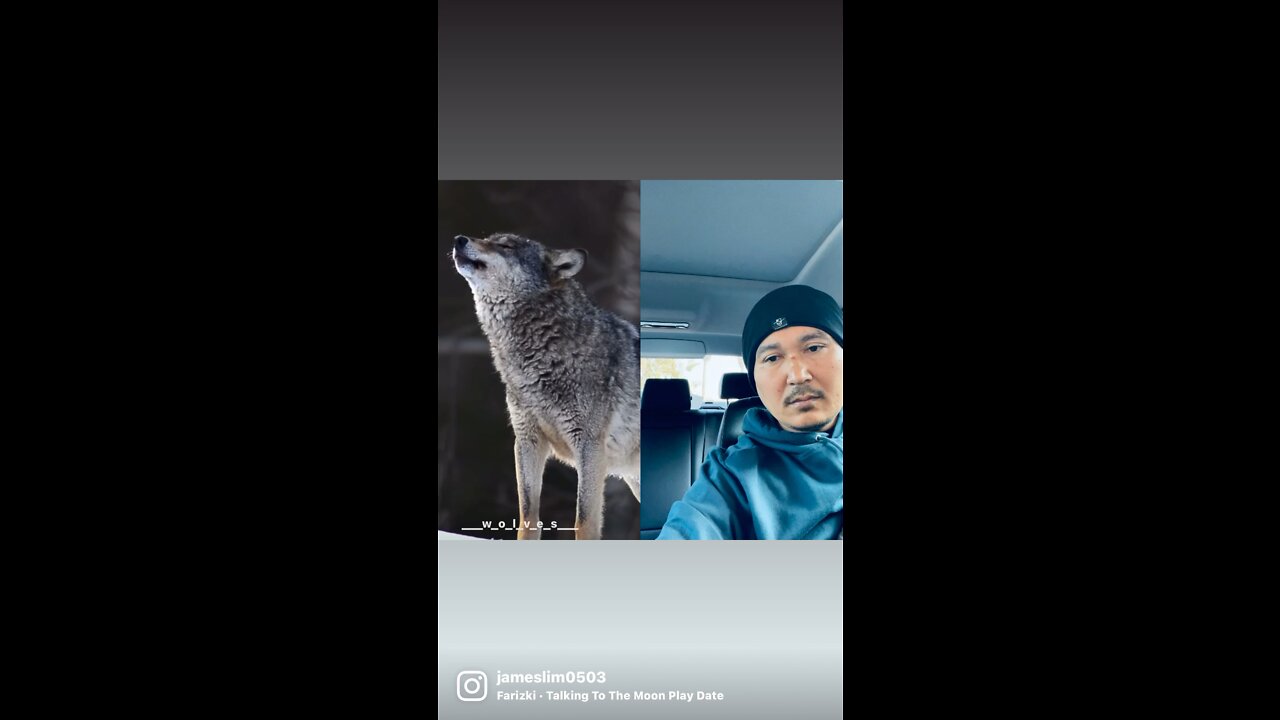 Talking to the moon 🌙