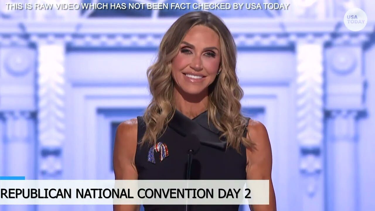 Lara Trump on assassination attempt on father-in-law, gives 2024 election endorsement at RNC