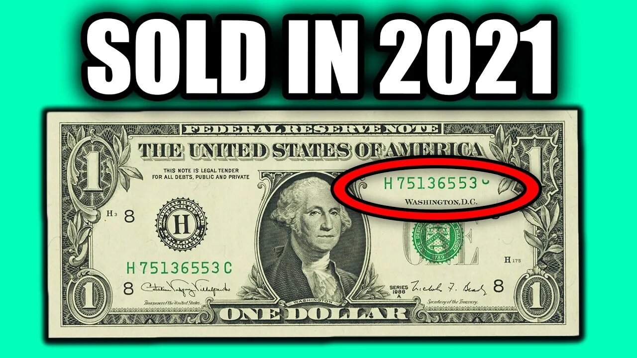 RARE Dollar Bill Mistakes Sold in 2021