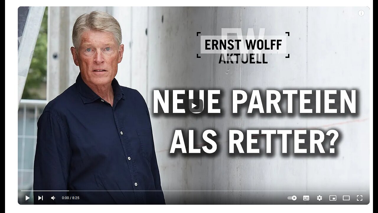 Nowe partie zbawicielami? | Prąd Ernsta Wolffa