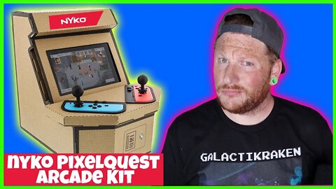 Nyko PixelQuest Arcade Kit for the Nintendo Switch! Full Build and Review!